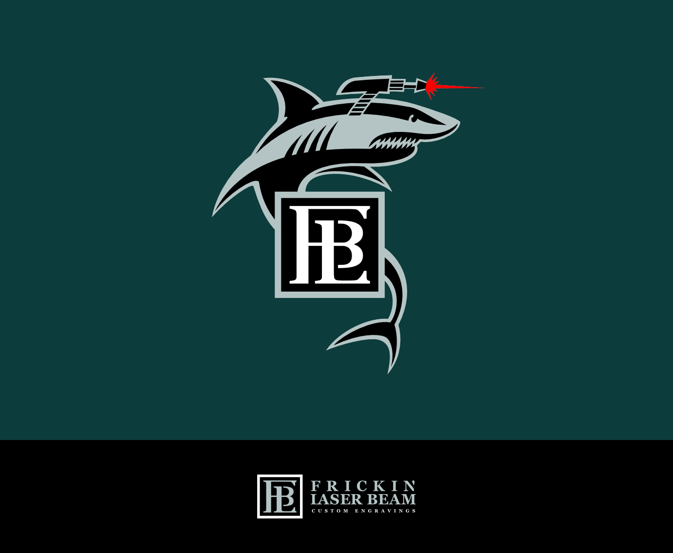 Logo Design by Maestral for Frickin Laser Beam Custom Engravings | Design #30407774