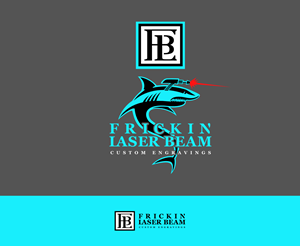 Logo Design by Maestral for Frickin Laser Beam Custom Engravings | Design: #30408852
