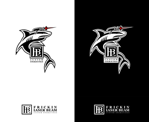 Logo Design by Maestral for Frickin Laser Beam Custom Engravings | Design: #30409119