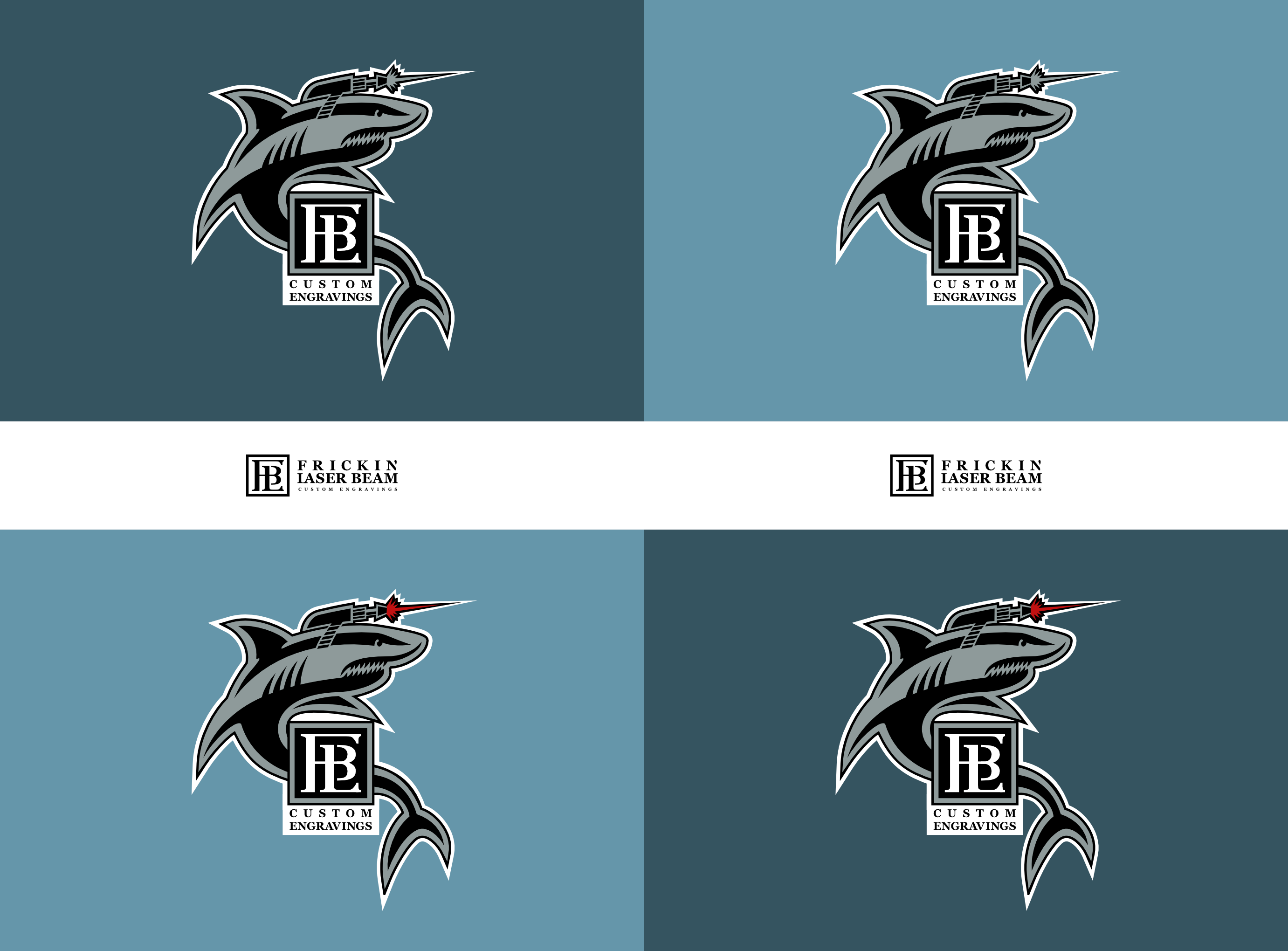 Logo Design by Maestral for Frickin Laser Beam Custom Engravings | Design #30410901