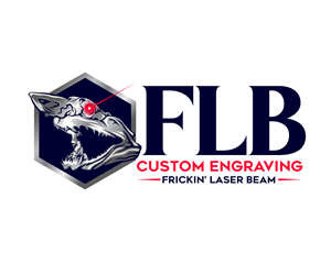 Logo Design by Ansh Design for Frickin Laser Beam Custom Engravings | Design: #30407235