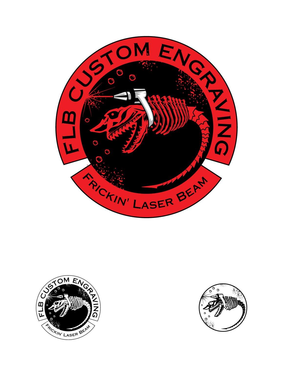 Design de Logo par Ansh Design pour Frickin Laser Beam Custom Engravings | Design #30407237
