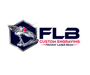 Logo Design by Ansh Design for Frickin Laser Beam Custom Engravings | Design: #30407901