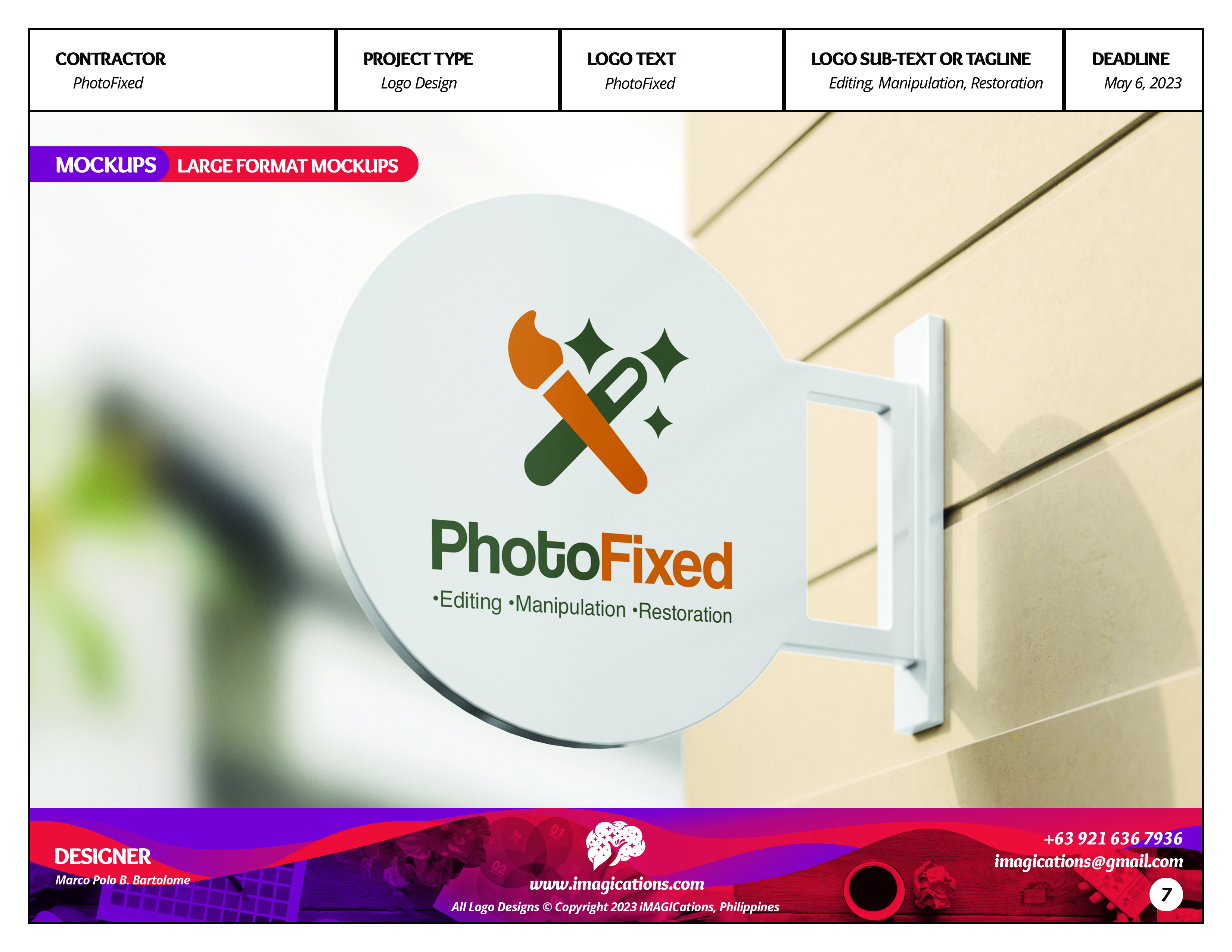 Graphic Design by iMAGICations for this project | Design #30529148