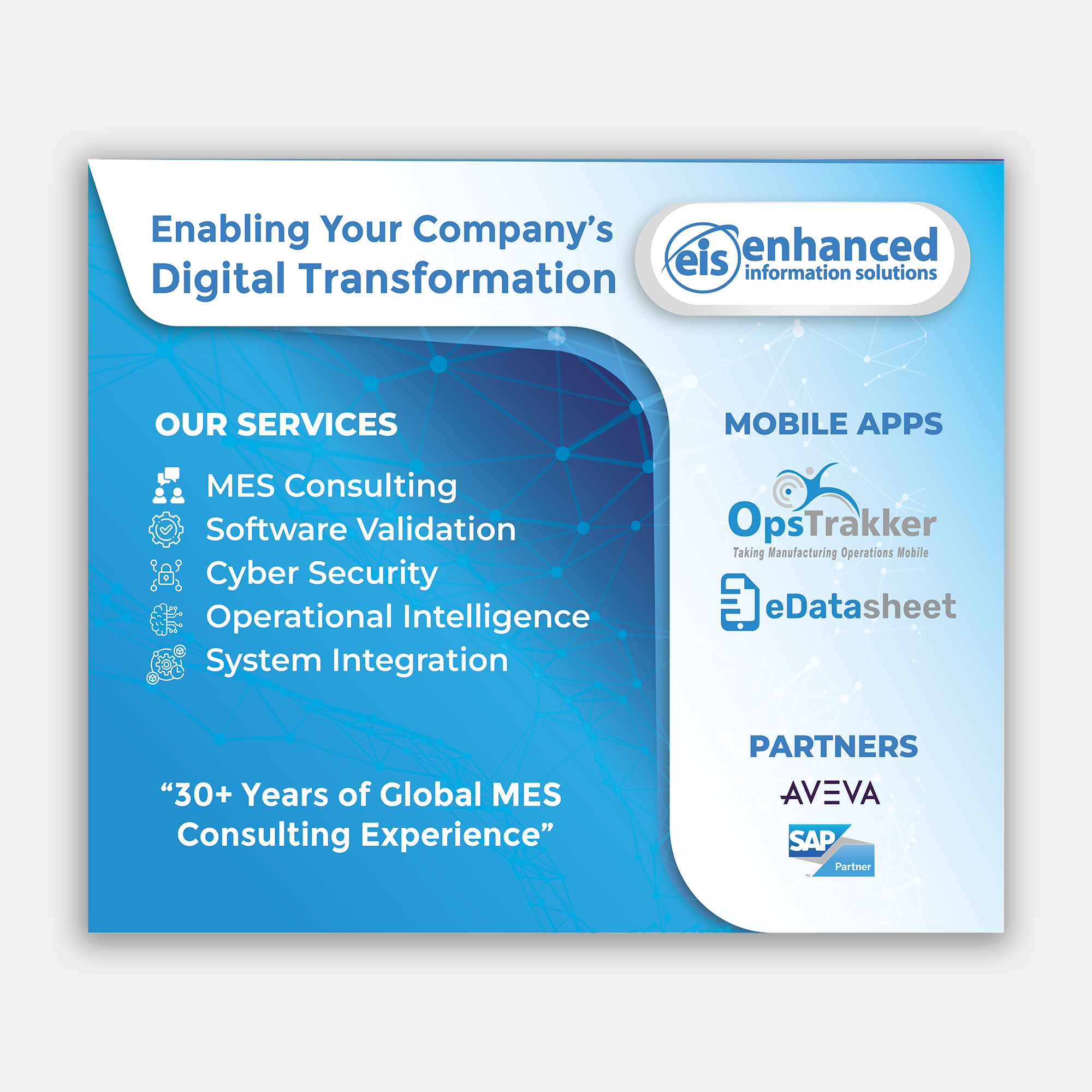 Trade Show Booth Design by ARTDOTBUMBA HOUSE OF DESIGN for Enhanced Information Solutions | Design #30424405