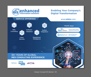 Design de Stand d'Exposition par D Creative pour Enhanced Information Solutions | Design : #30428665