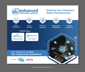 Design de Stand d'Exposition par D Creative pour Enhanced Information Solutions | Design : #30428676