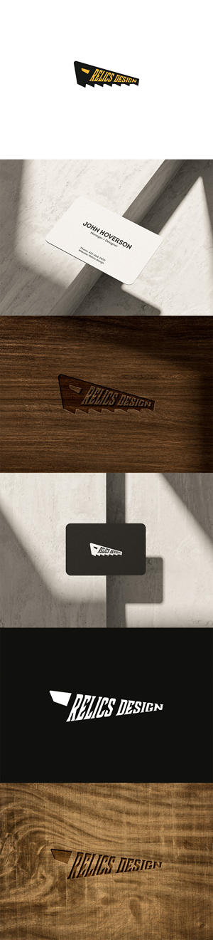 Logo Design by Tornado Design for Relics Design | Design: #30414048