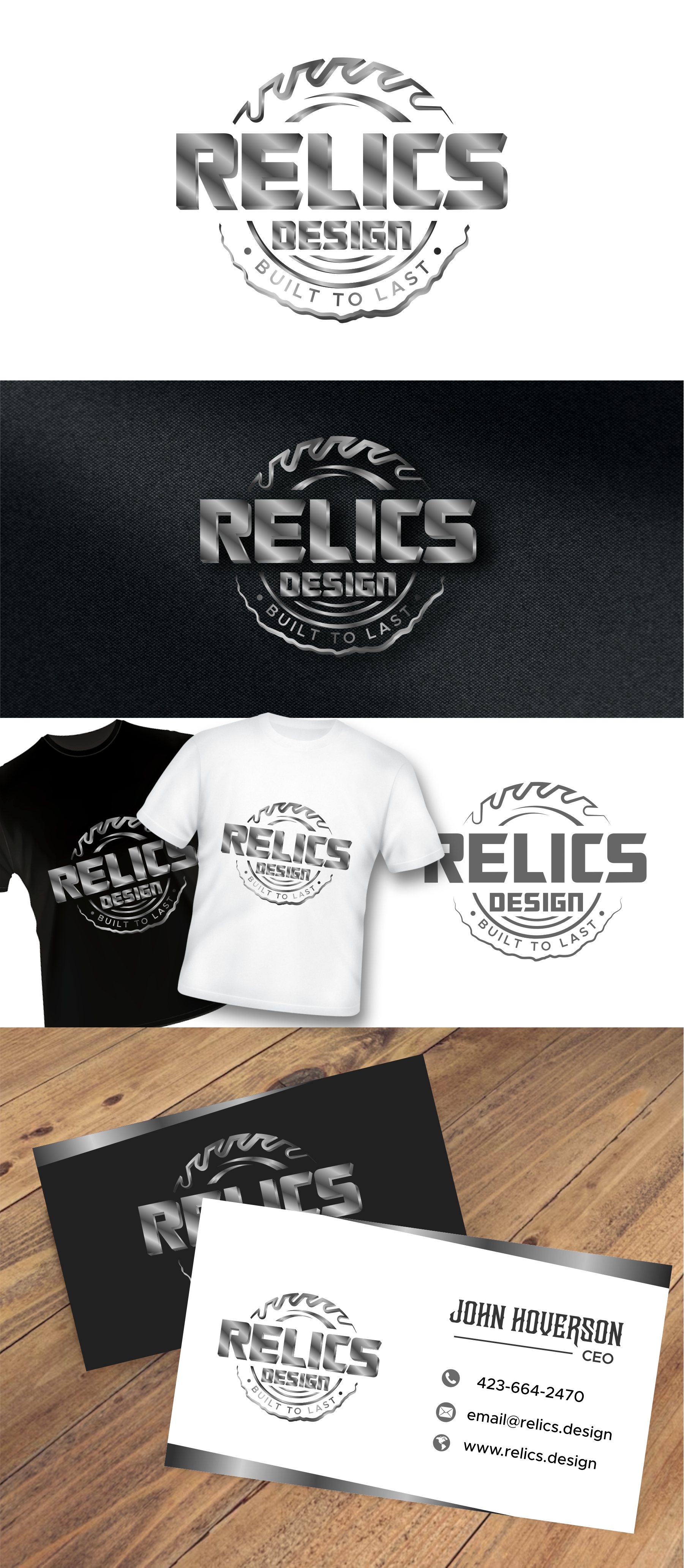 Logo Design by debdesign for Relics Design | Design #30421396