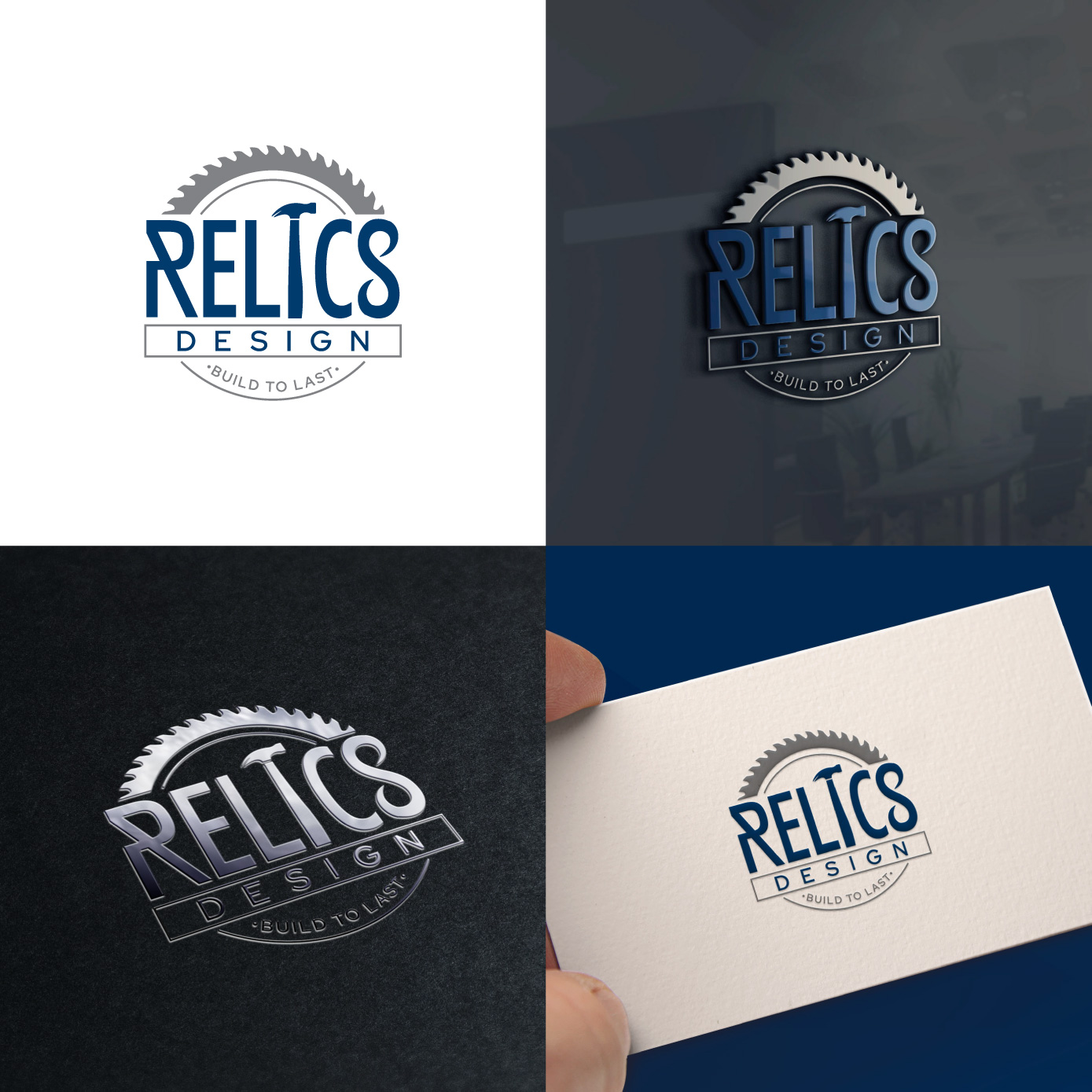 Logo Design by Radsky17 for Relics Design | Design #30426995