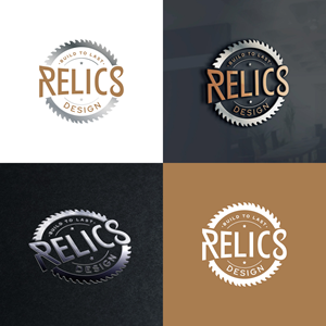 Logo Design by Radsky17 for Relics Design | Design: #30427265