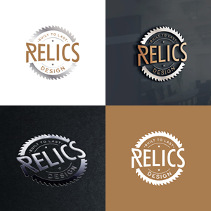 Logo Design by Radsky17 for Relics Design | Design: #30429025