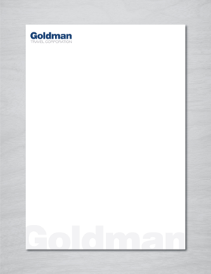 Diseño de Papelería por artbitin para Goldman Travel Corporation | Diseño: #30417598