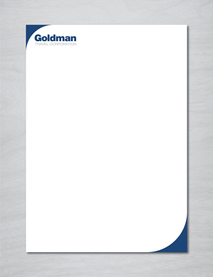 Diseño de Papelería por artbitin para Goldman Travel Corporation | Diseño: #30417599