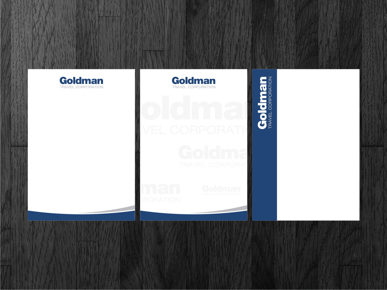 Design de Papeterie par Atvento Graphics pour Goldman Travel Corporation | Design #30417554