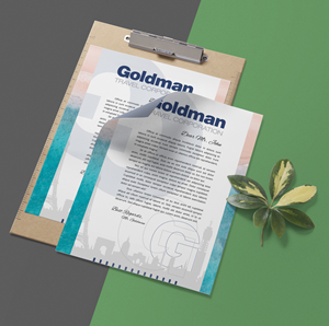 Diseño de Papelería por elveneclipse para Goldman Travel Corporation | Diseño: #30418254
