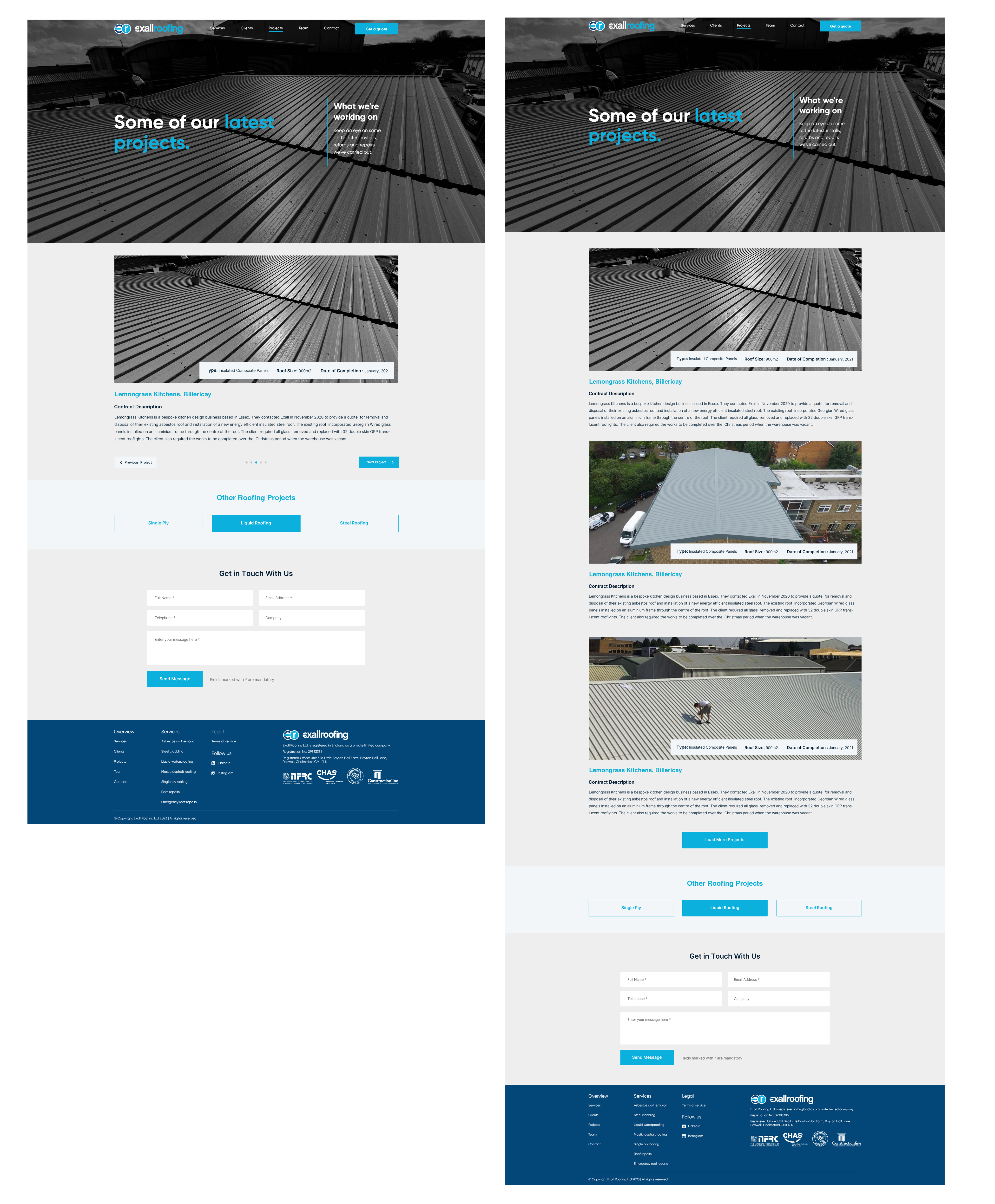 Landing Page Design by WebPixel for this project | Design #30410039