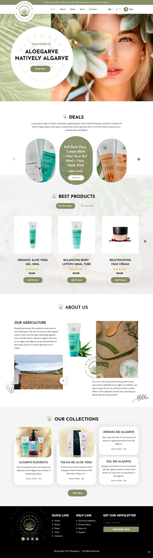 Shopify Design by pb for this project | Design: #30412223