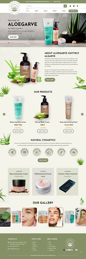Shopify Design by pb for this project | Design: #30412225