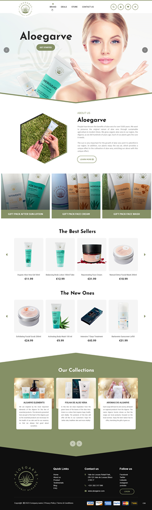 Shopify Design by pb for this project | Design: #30412226
