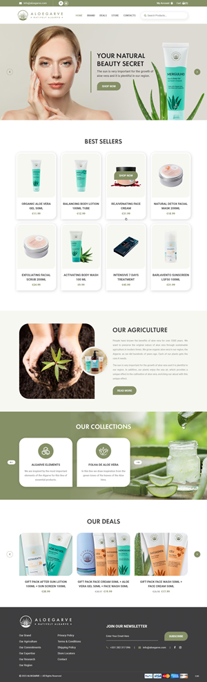 Shopify Design by pb for this project | Design: #30412227