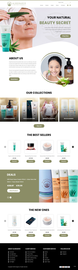 Shopify Design by pb for this project | Design: #30412229