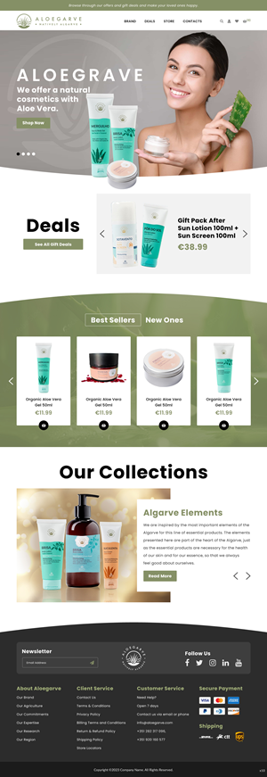 Shopify Design by pb for this project | Design: #30412232