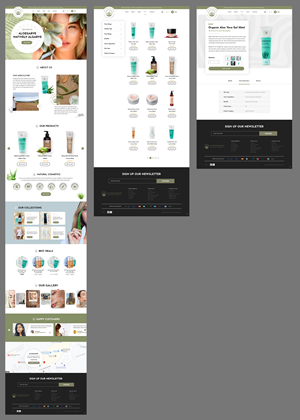 Shopify Design by pb for this project | Design: #30467077