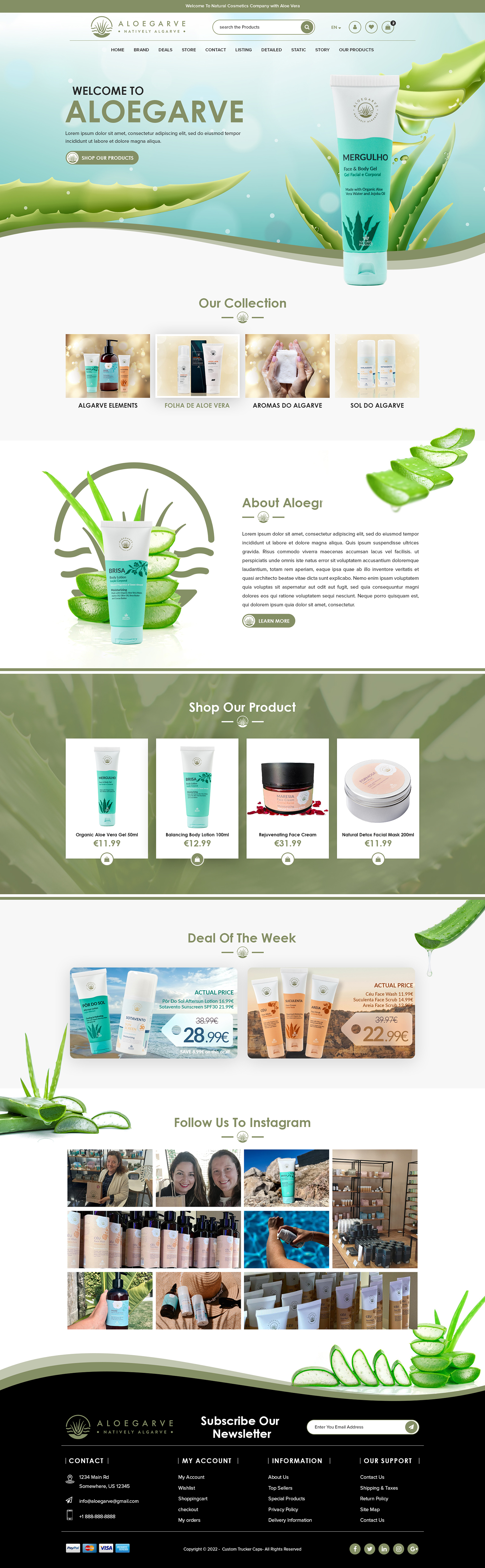 Design Shopify par Titan Eagle pour ce projet | Design #30417410