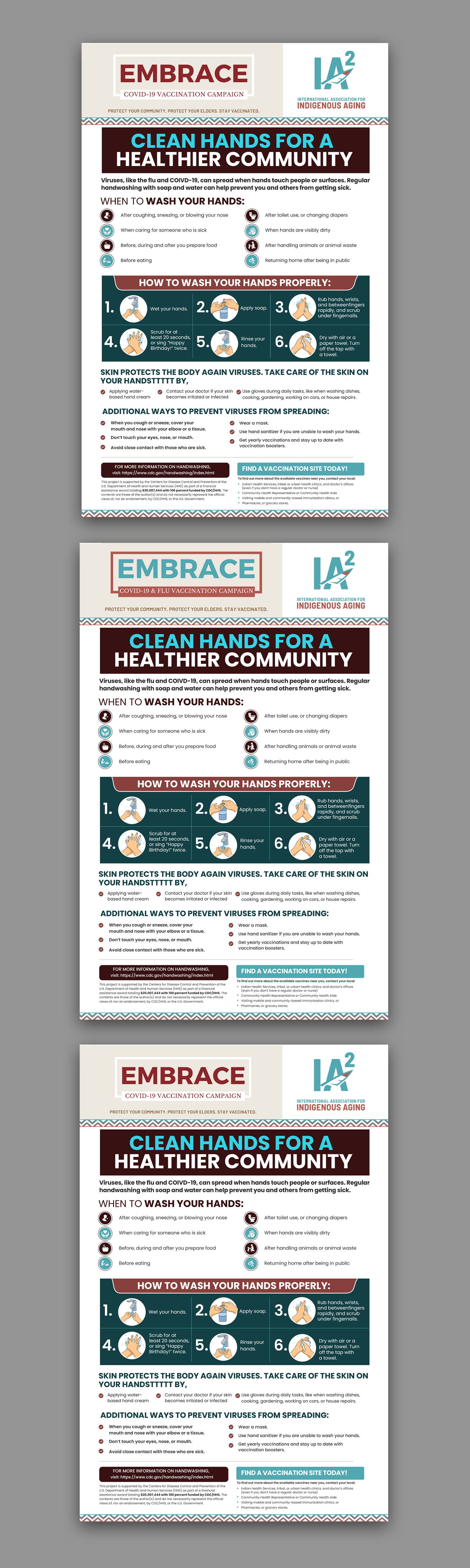 Diseño de Póster por debdesign para International Association for Indigenous Aging | Diseño: #30410870