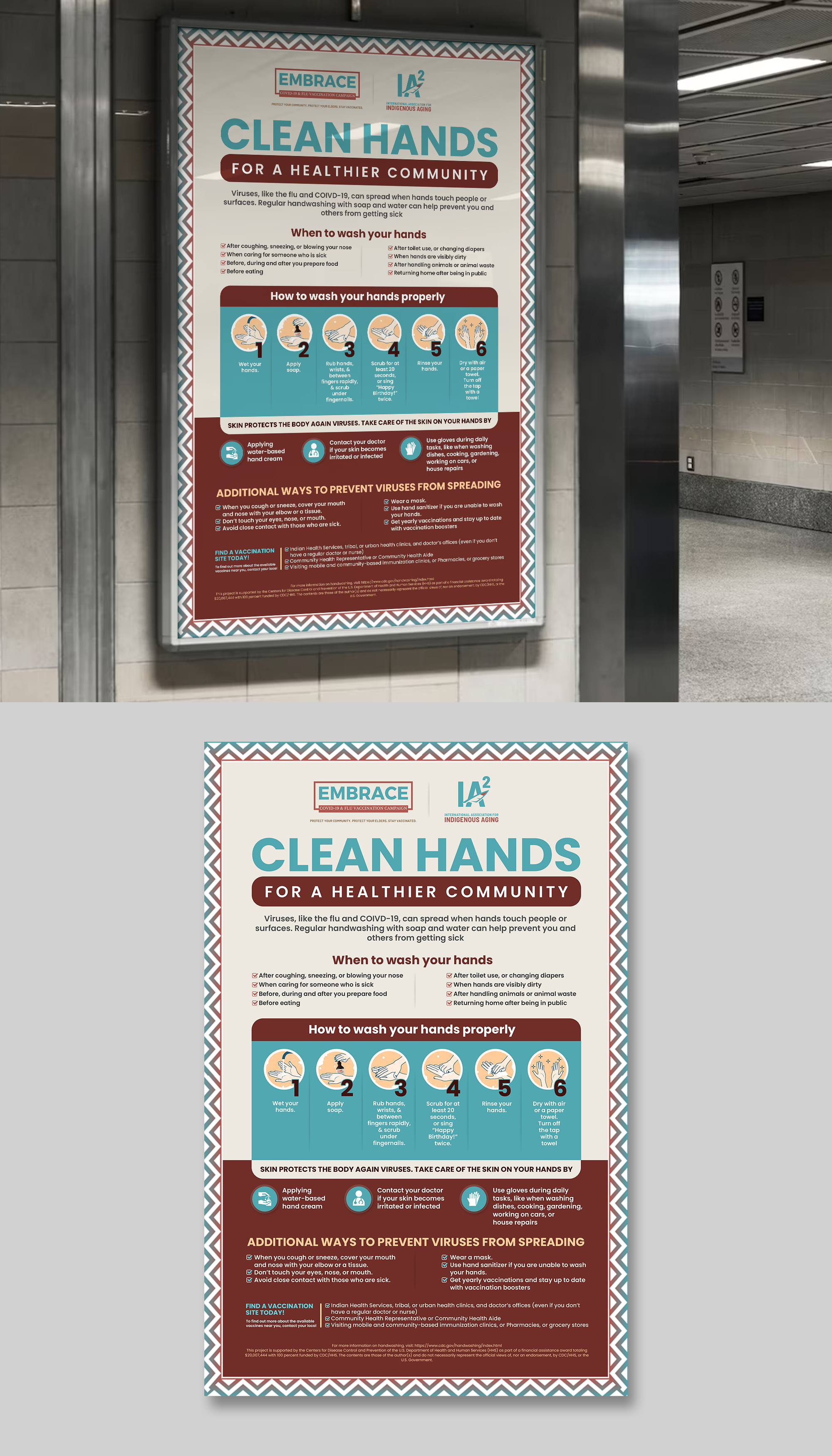 Poster-Design von debdesign für International Association for Indigenous Aging | Design #30411101