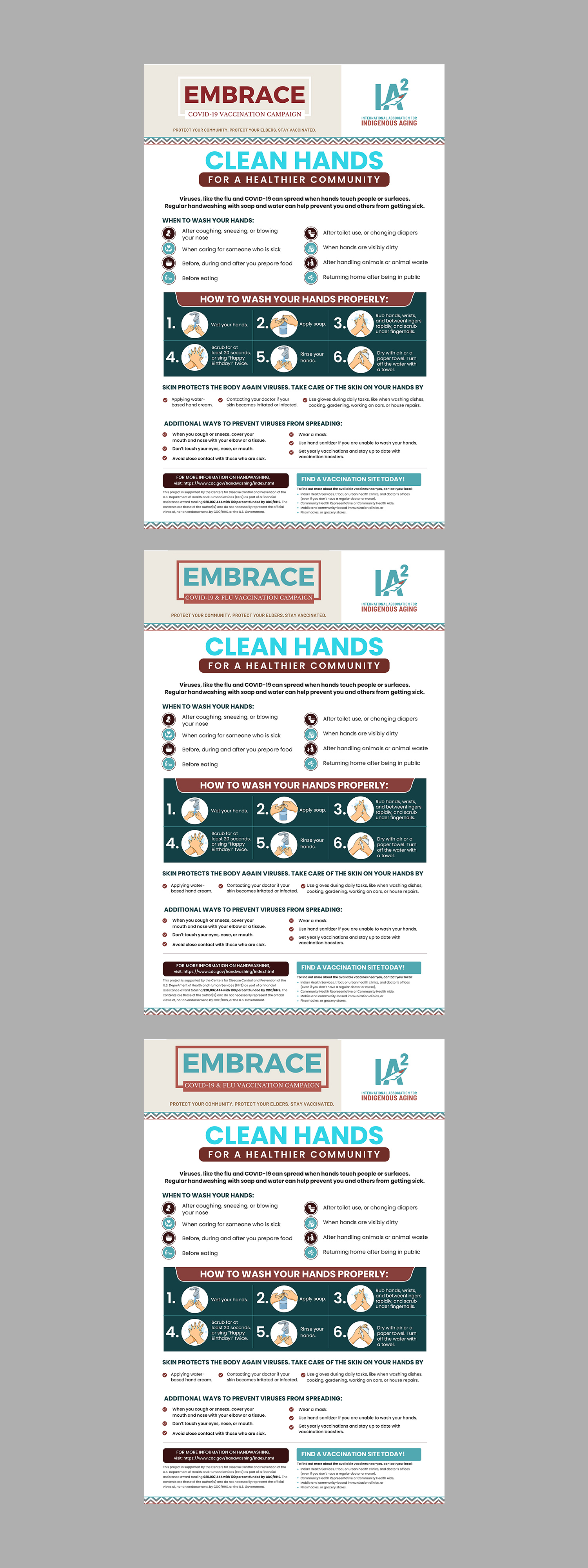 Diseño de Póster por debdesign para International Association for Indigenous Aging | Diseño #30518379