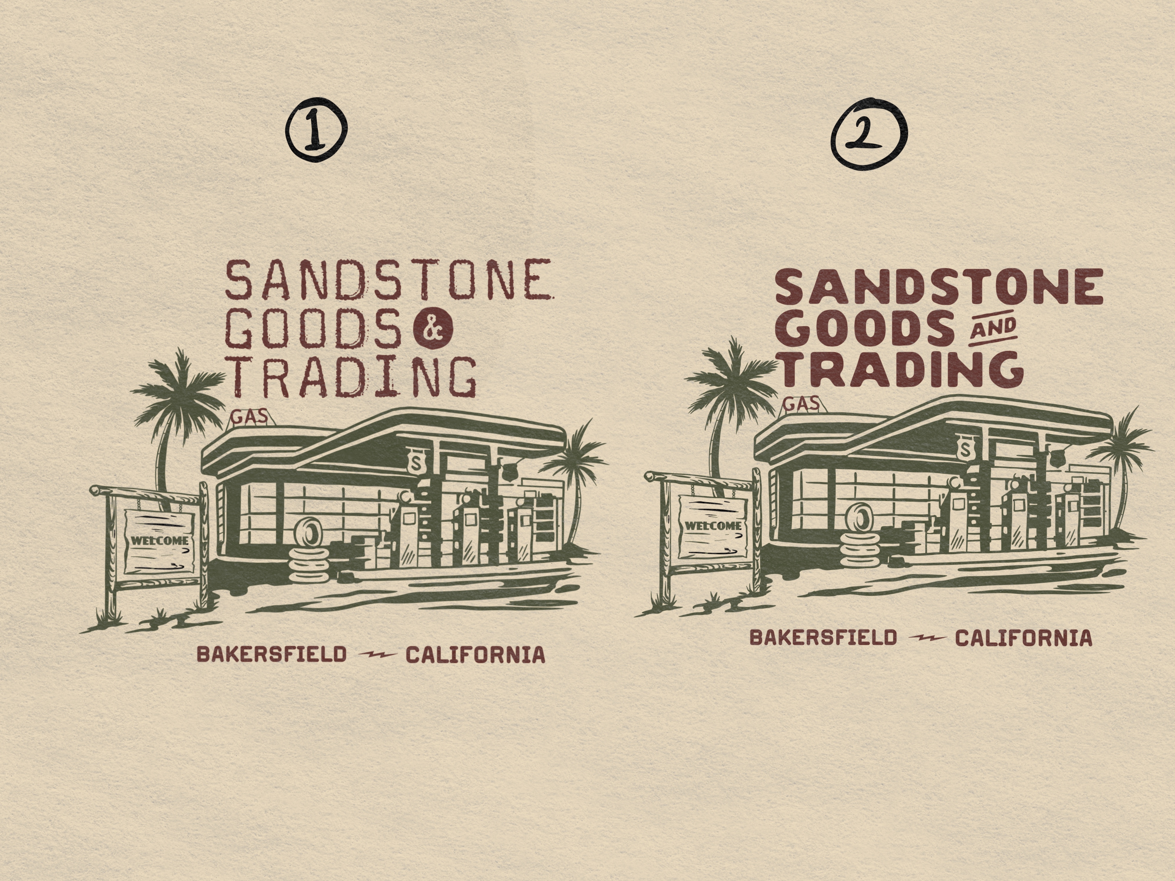 Apparel Design by Letterdot for Sandstone Goods Inc | Design #30497490