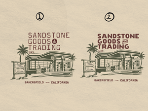 Apparel Design by Letterdot for Sandstone Goods Inc | Design: #30497490