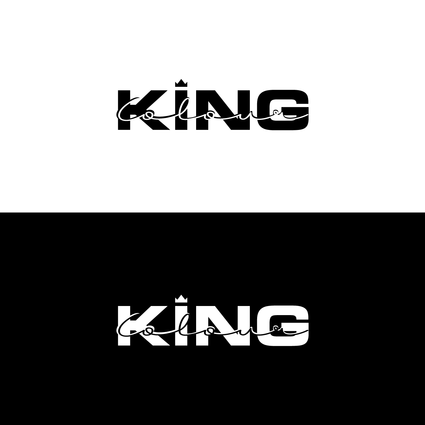 Logo Design by sangeloenriquez for ColourKing Hair & Beauty  | Design #30410471