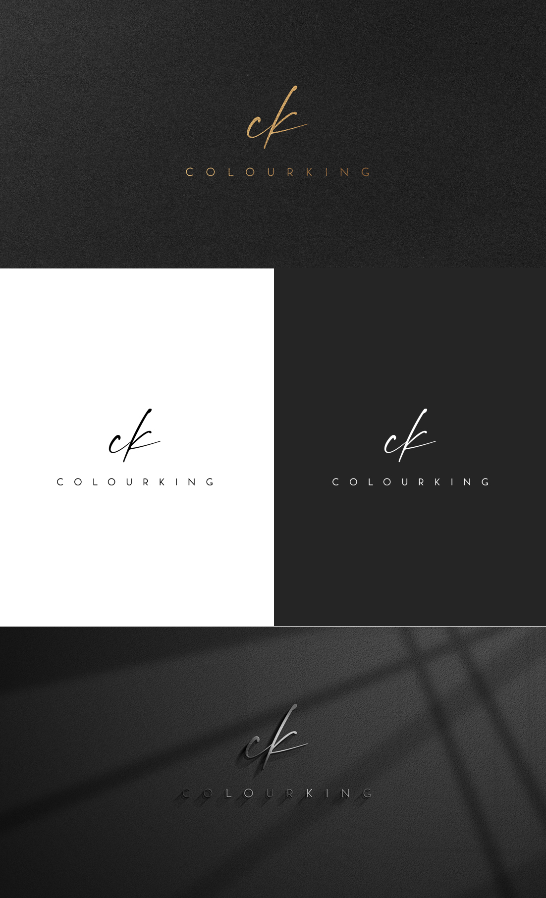 Logo Design by GLDesigns for ColourKing Hair & Beauty  | Design #30415279