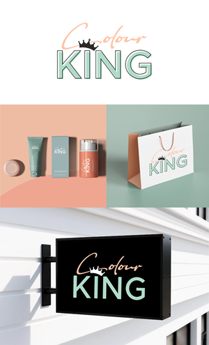 Logo Design by debdesign for ColourKing Hair & Beauty  | Design: #30411695