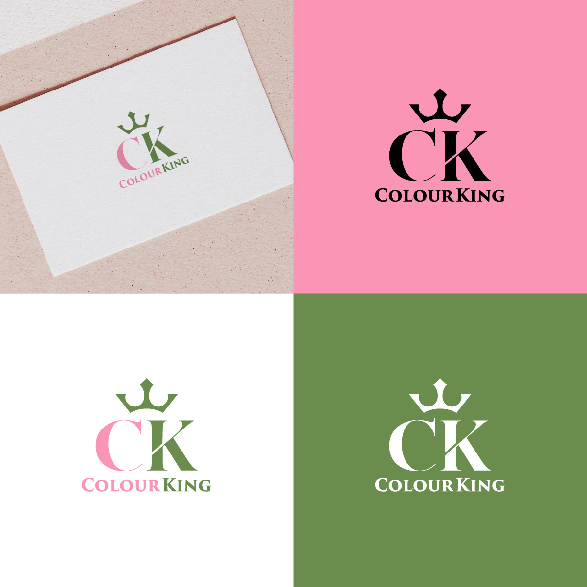 Logo Design by anonrotide for ColourKing Hair & Beauty  | Design #30441303