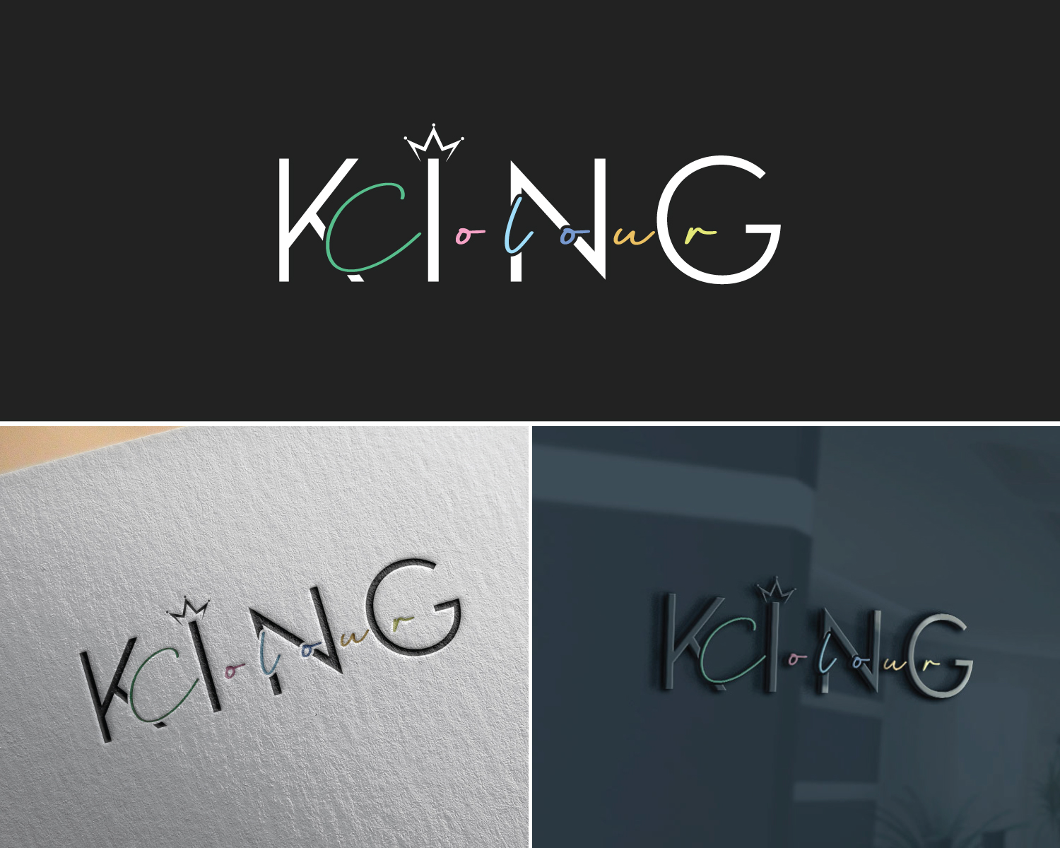 Design de Logo par Atec pour ColourKing Hair & Beauty  | Design #30422463