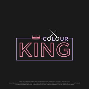 Logo Design by fly  design for ColourKing Hair & Beauty  | Design: #30410853