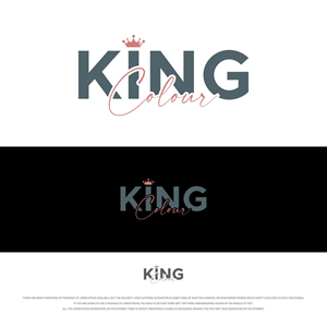 Logo Design by fly  design for ColourKing Hair & Beauty  | Design: #30410854