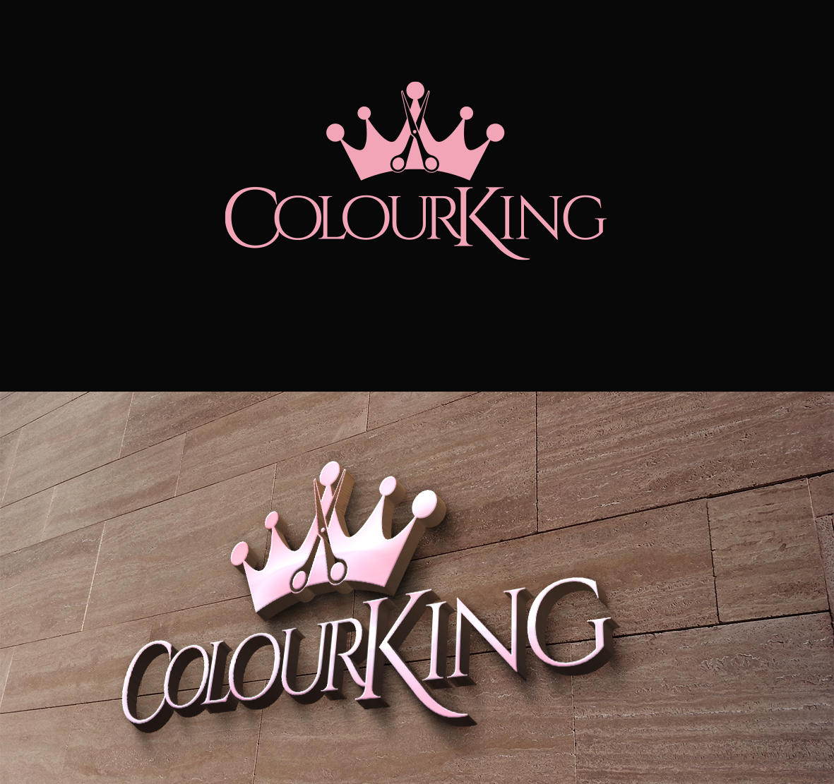 Design de Logo par patriciaparadesign pour ColourKing Hair & Beauty  | Design #30441980