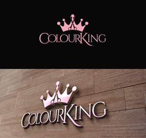 Logo Design by patriciaparadesign for ColourKing Hair & Beauty  | Design: #30441980