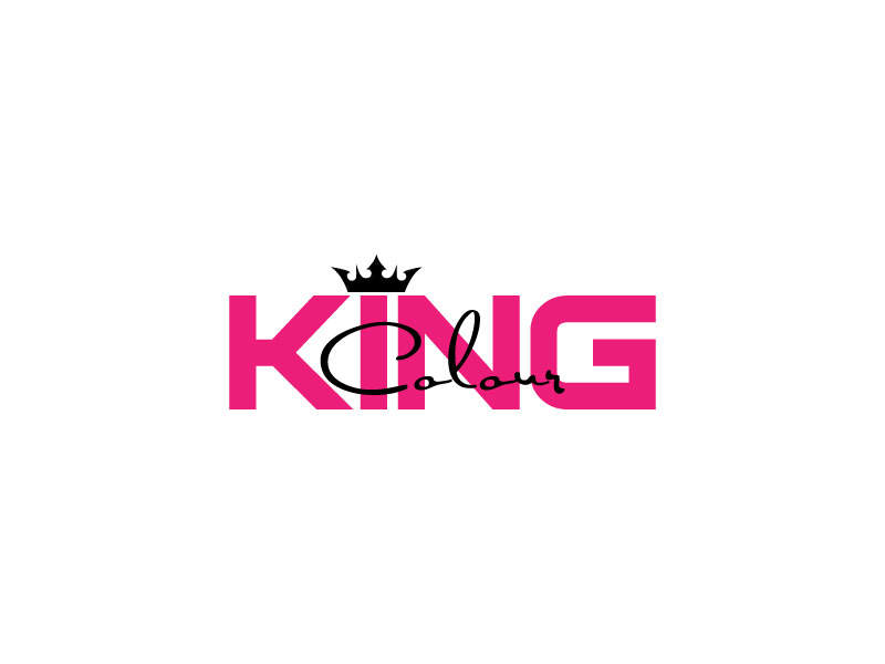 Logo Design by the majestic design for ColourKing Hair & Beauty  | Design #30415841
