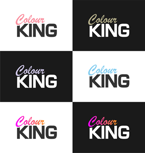 Logo Design by S CREAT!ONS for ColourKing Hair & Beauty  | Design: #30438566