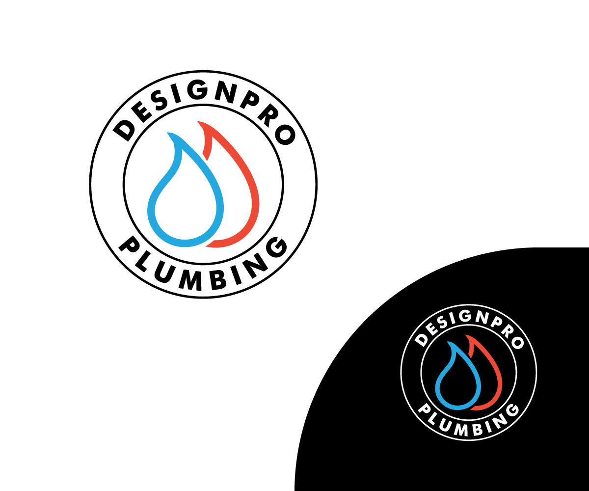 Logo Design by RaKu 2 for Designpro Plumbing | Design #30418725