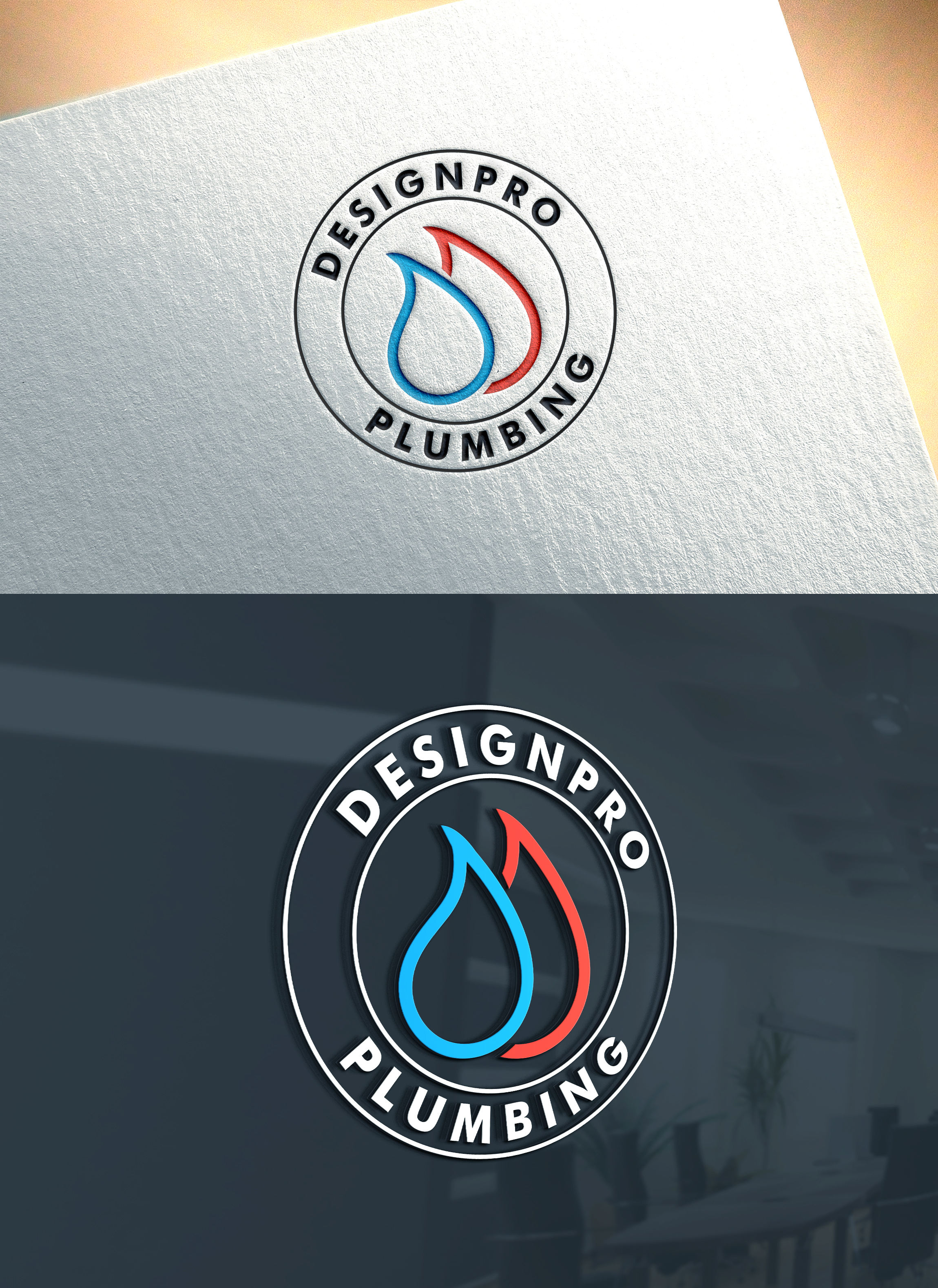 Diseño de Logo por RaKu 2 para Designpro Plumbing | Diseño #30419134