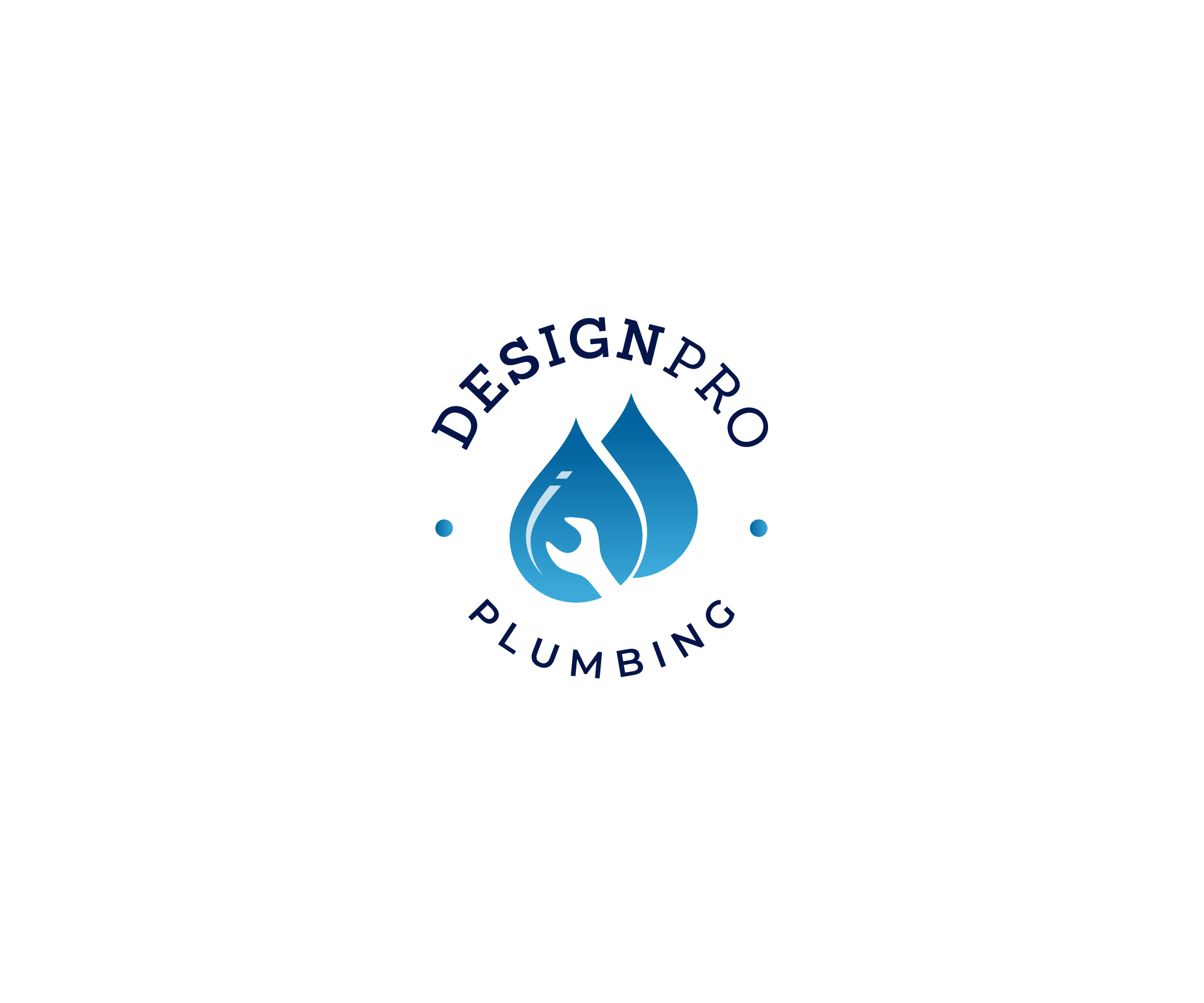 Logo Design by ecorokerz for Designpro Plumbing | Design #30417559