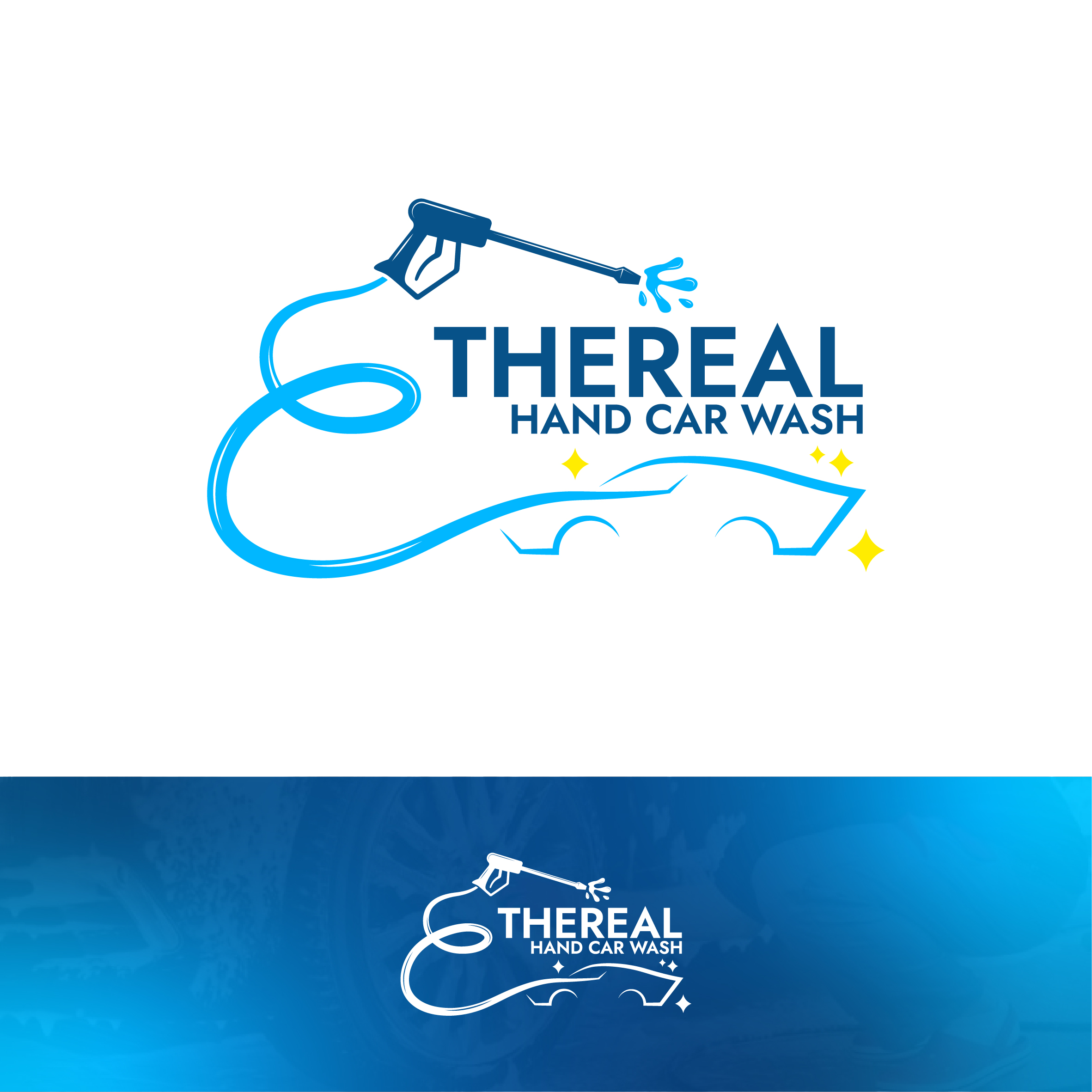 Elegant, Playful, Houstonions/Texans Logo Design for Ethereal Hand car wash  by Aljune Castro Designs | Design #30473034