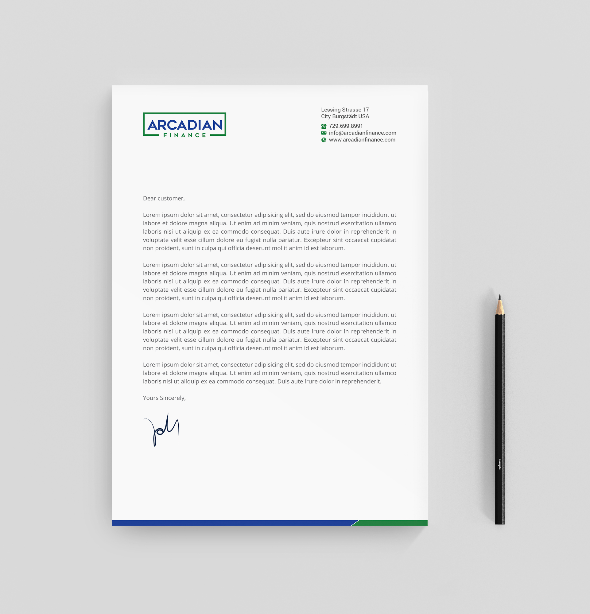 Stationery Design by R.design for this project | Design #30416473